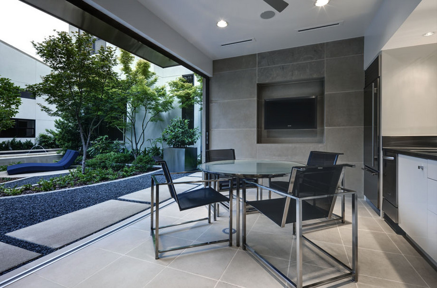 Abbott Pool House - 2010 | Bernbaum-Magadini Architects