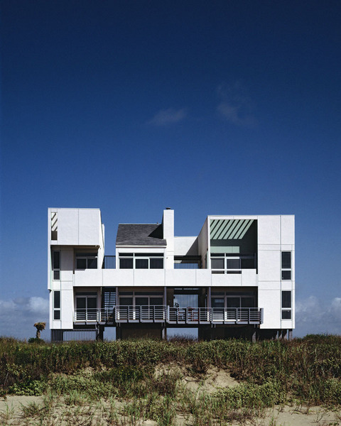 Galveston Beach House Charles Davis Smith Faia Photographer Galveston Beach House 2000 The Oliver Studio