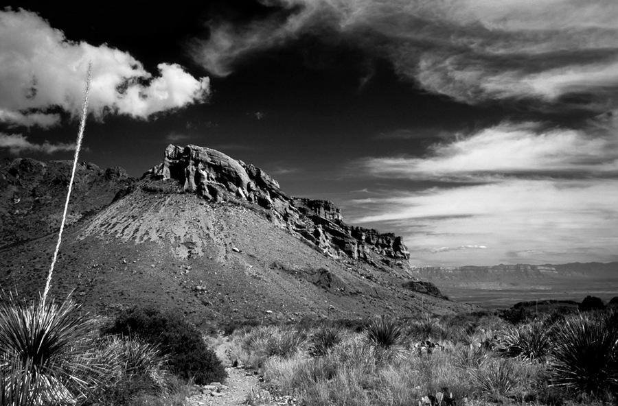 Mountains Black & White - 1996 |Big Bend National Park
