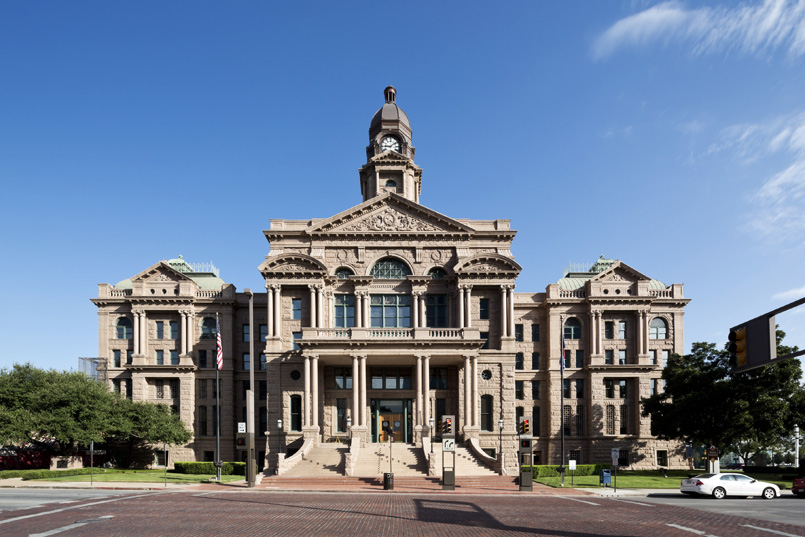 Tarrant County Courthouse Clock Tower Restoration - 2013 | Arthur Weinman, AIA Architect