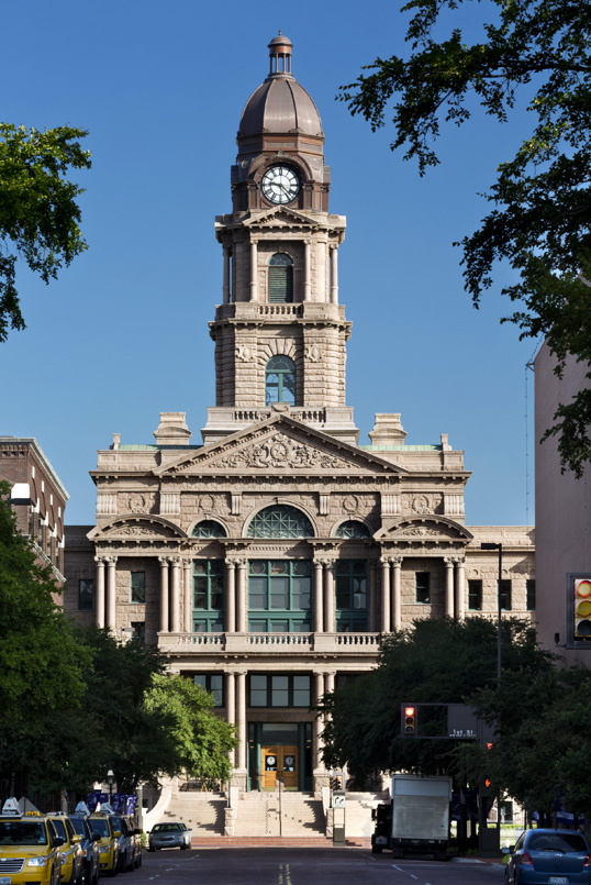 Tarrant County Courthouse Clock Tower Restoration - 2013-15| Arthur Weinman, AIA Architect