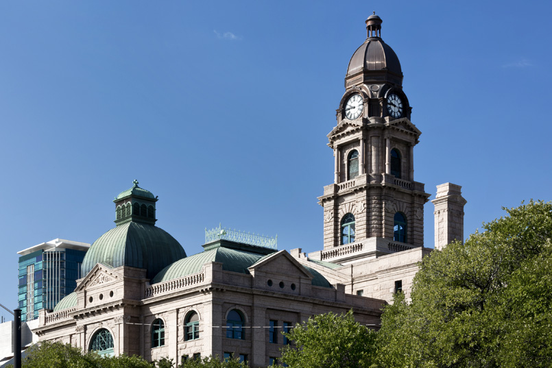 Tarrant County Courthouse Clock Tower Restoration - 2013-15 | Arthur Weinman, AIA Architect