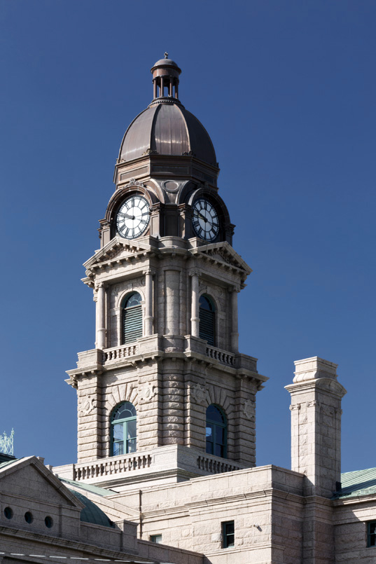 Tarrant County Courthouse Clock Tower Restoration - 2013-15 | Arthur Weinman, AIA Architect
