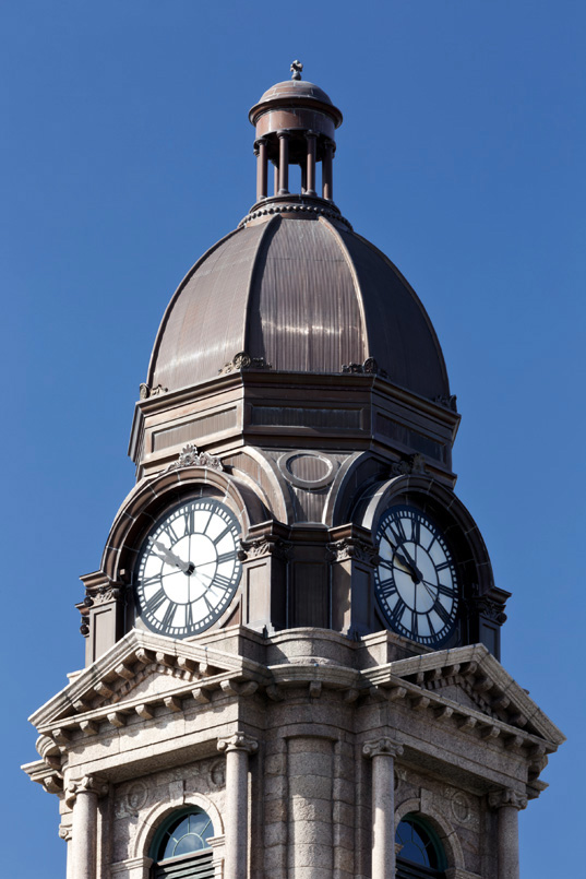 Tarrant County Courthouse Clock Tower Restoration - 2013-15 | Arthur Weinman, AIA Architect