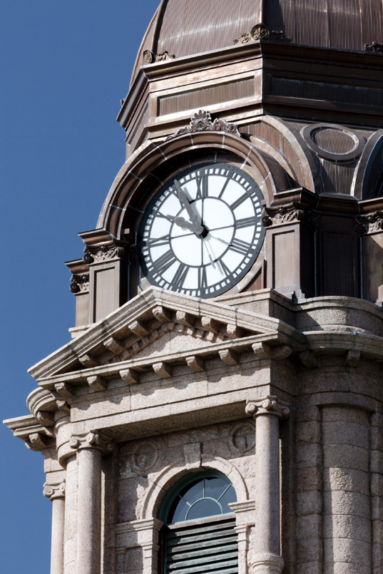 Tarrant County Courthouse Clock Tower Restoration - 2013-15 | Arthur Weinman, AIA Architect