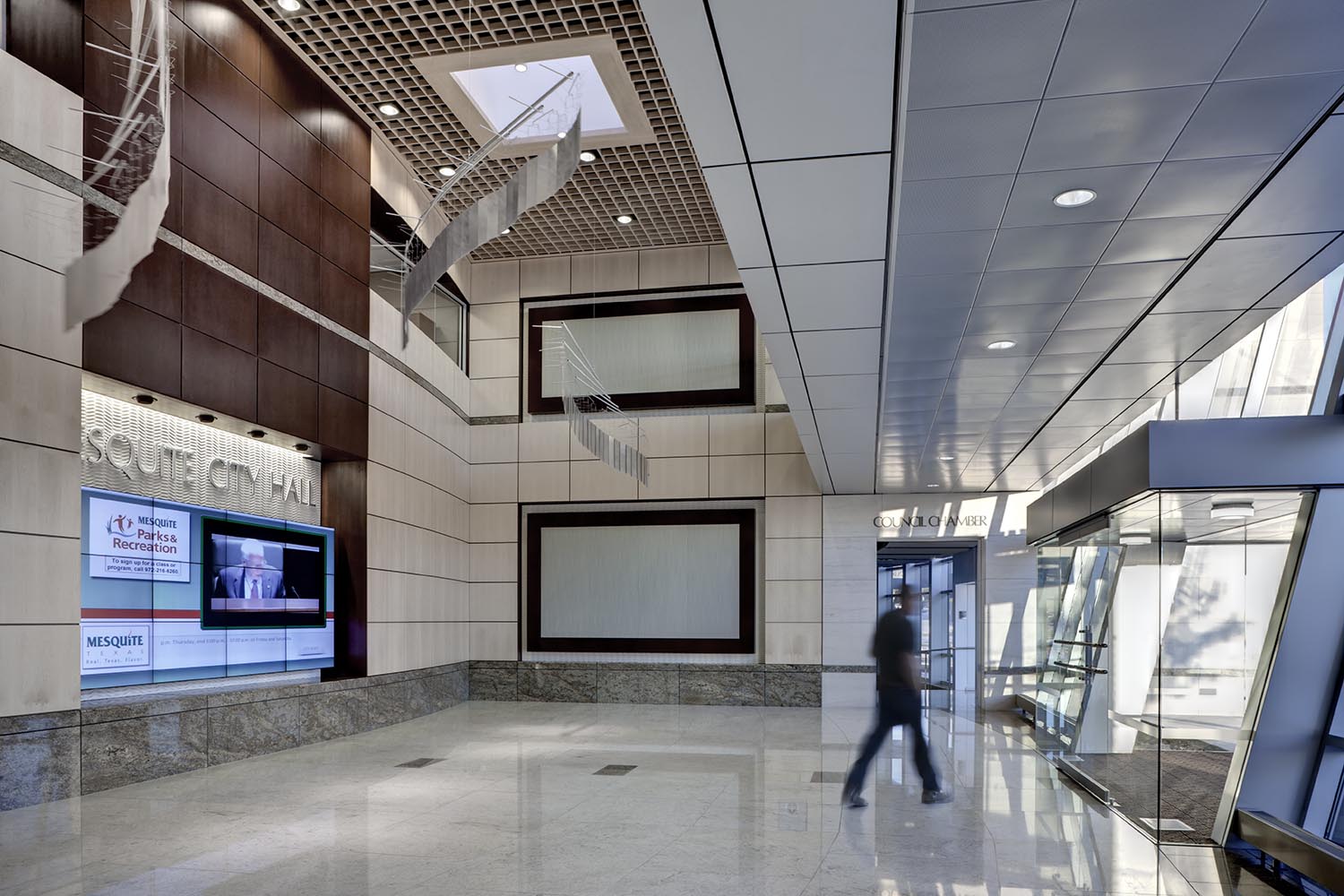 Mesquite City Hall - 2012-2014 | Brinkley-Sargent Architects