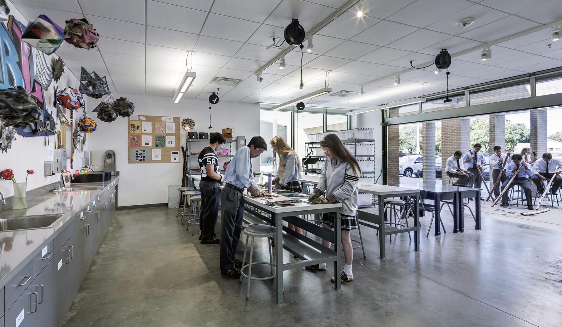 Bishop Lynch Arts & Athletics Complex - 2014 | Perkins+Will
