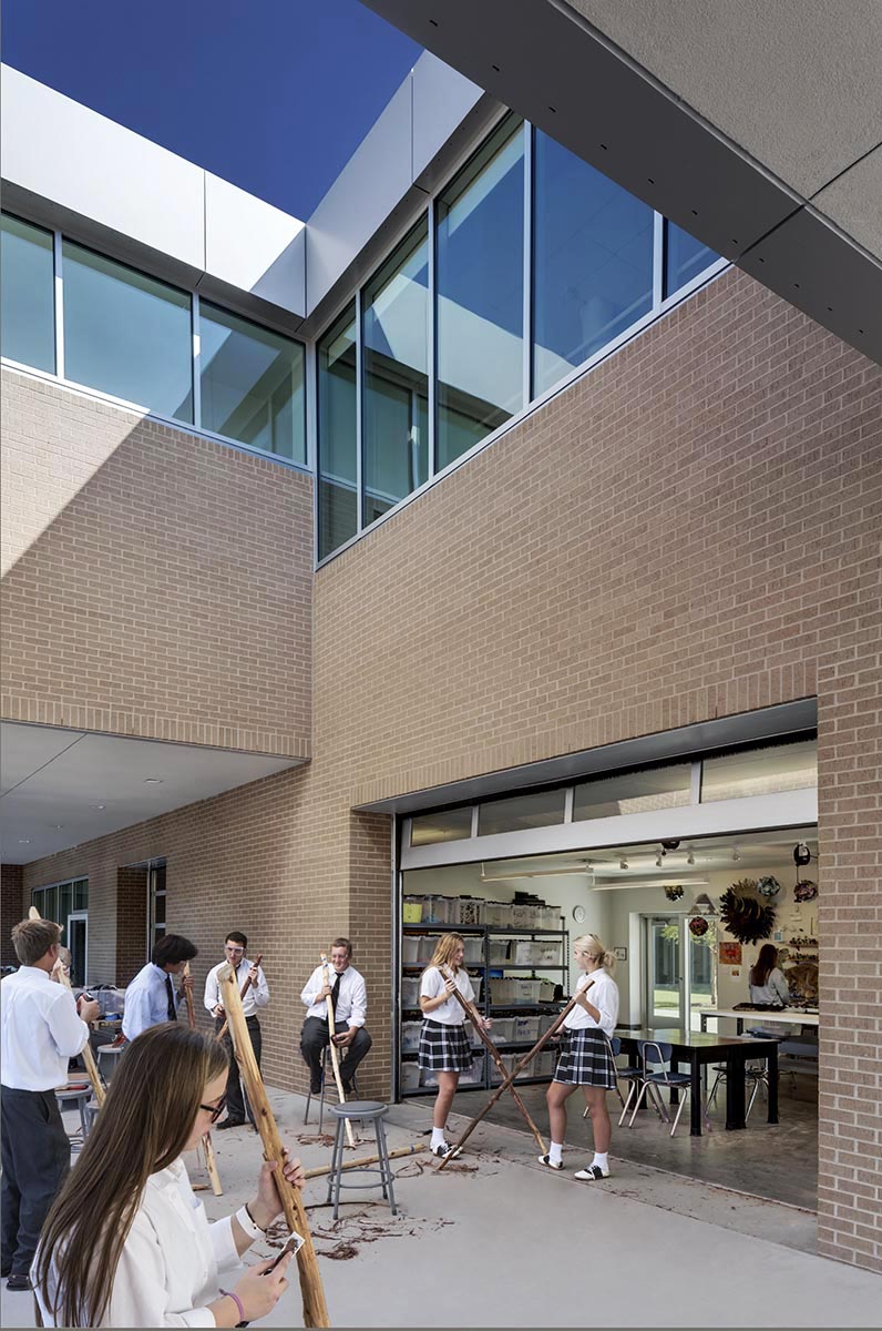 Bishop Lynch Arts & Athletics Complex - 2014 | Perkins+Will