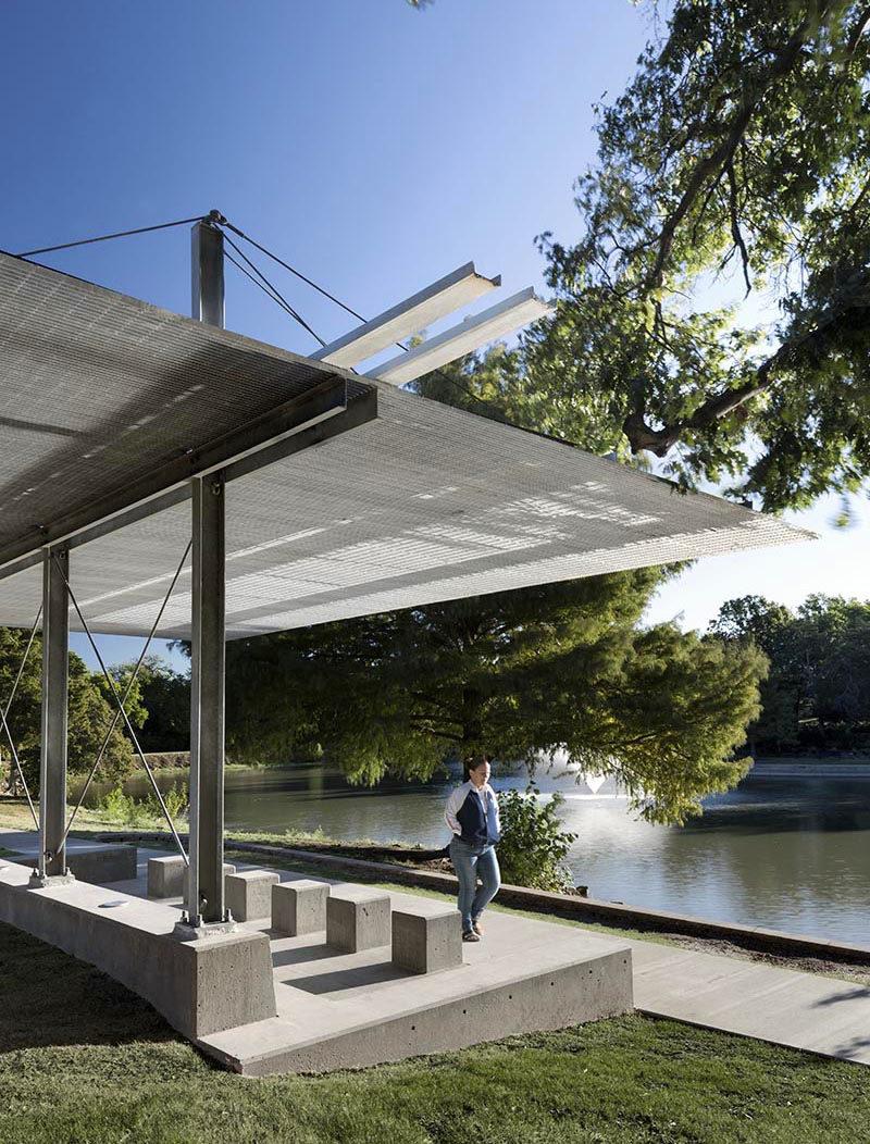 Kidd Spring Park Pavilion - 2014 | Rhotenberry-Wellen Architects
