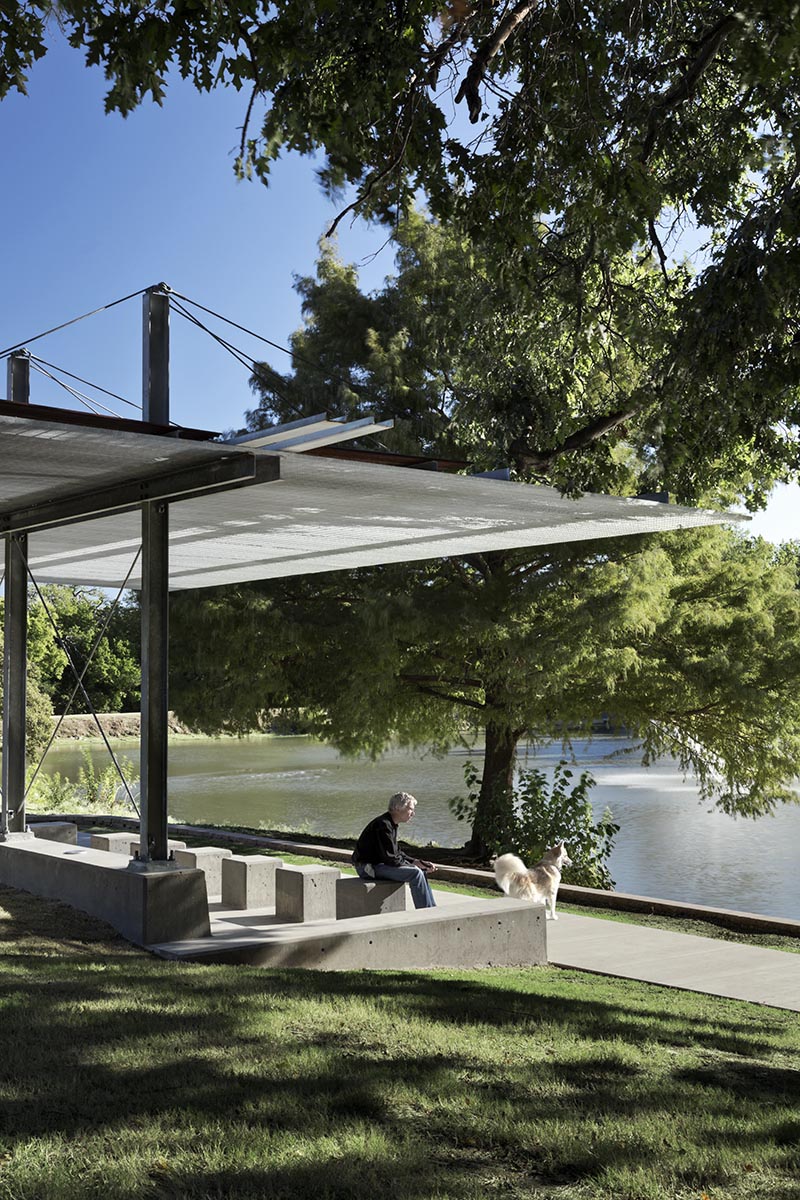 Kidd Spring Park Pavilion - 2014 | Rhotenberry-Wellen Architects