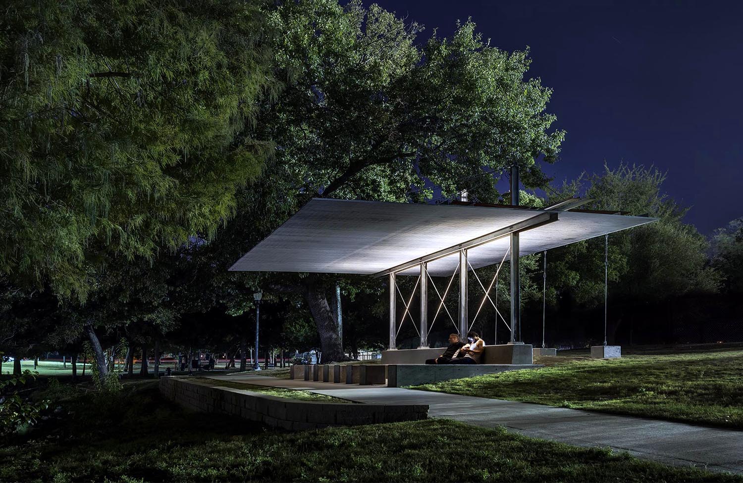Kidd Spring Park Pavilion - 2014 | Rhotenberry-Wellen Architects