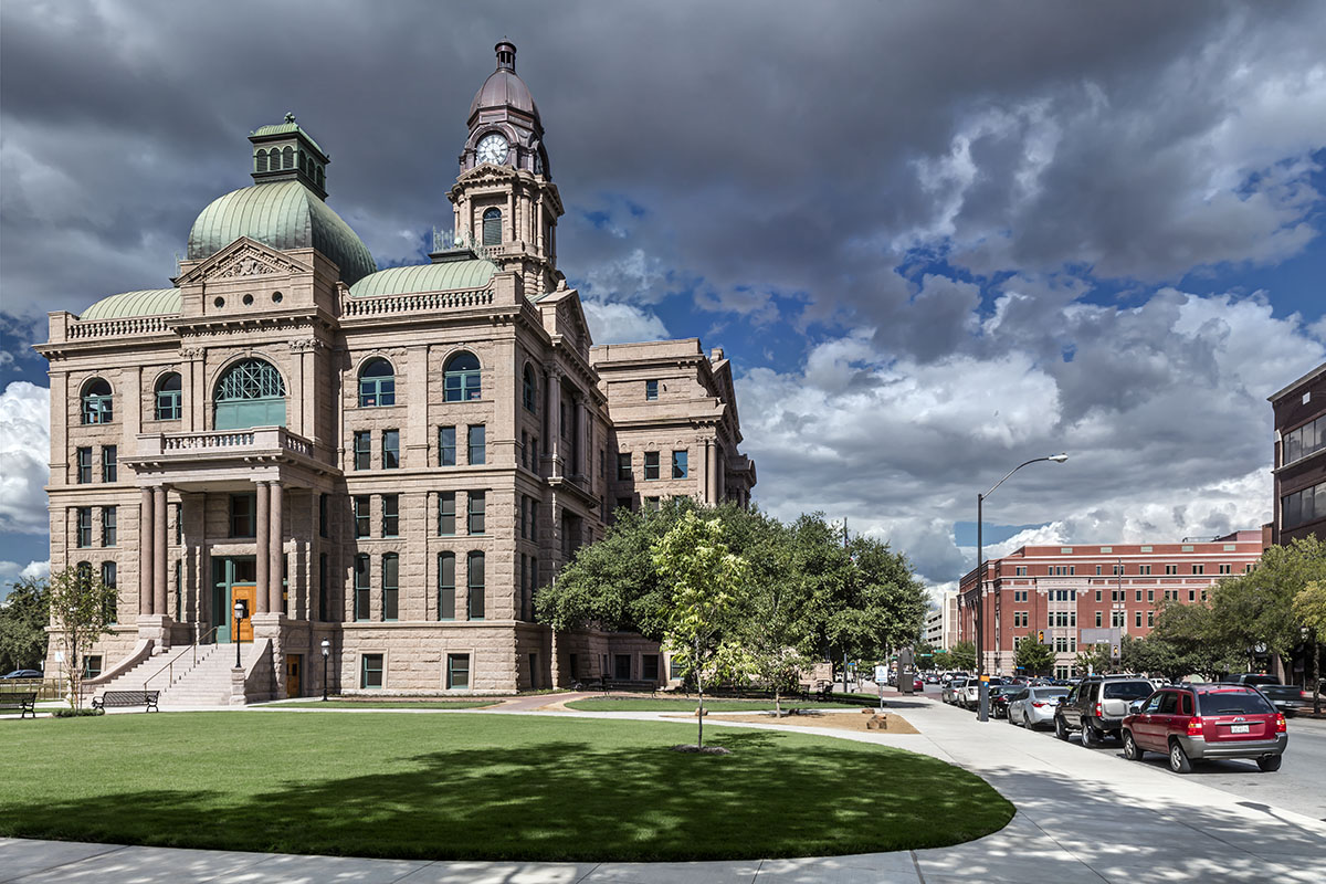 Tarrant County Courthouse West Entrance Restoration - 2015 | Arthur Weinman, AIA Architect