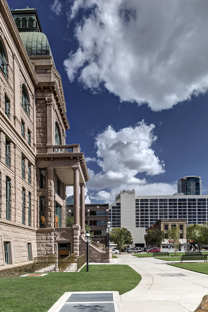 Tarrant County Courthouse West Entrance Restoration - 2015-15 | Arthur Weinman, AIA Architect