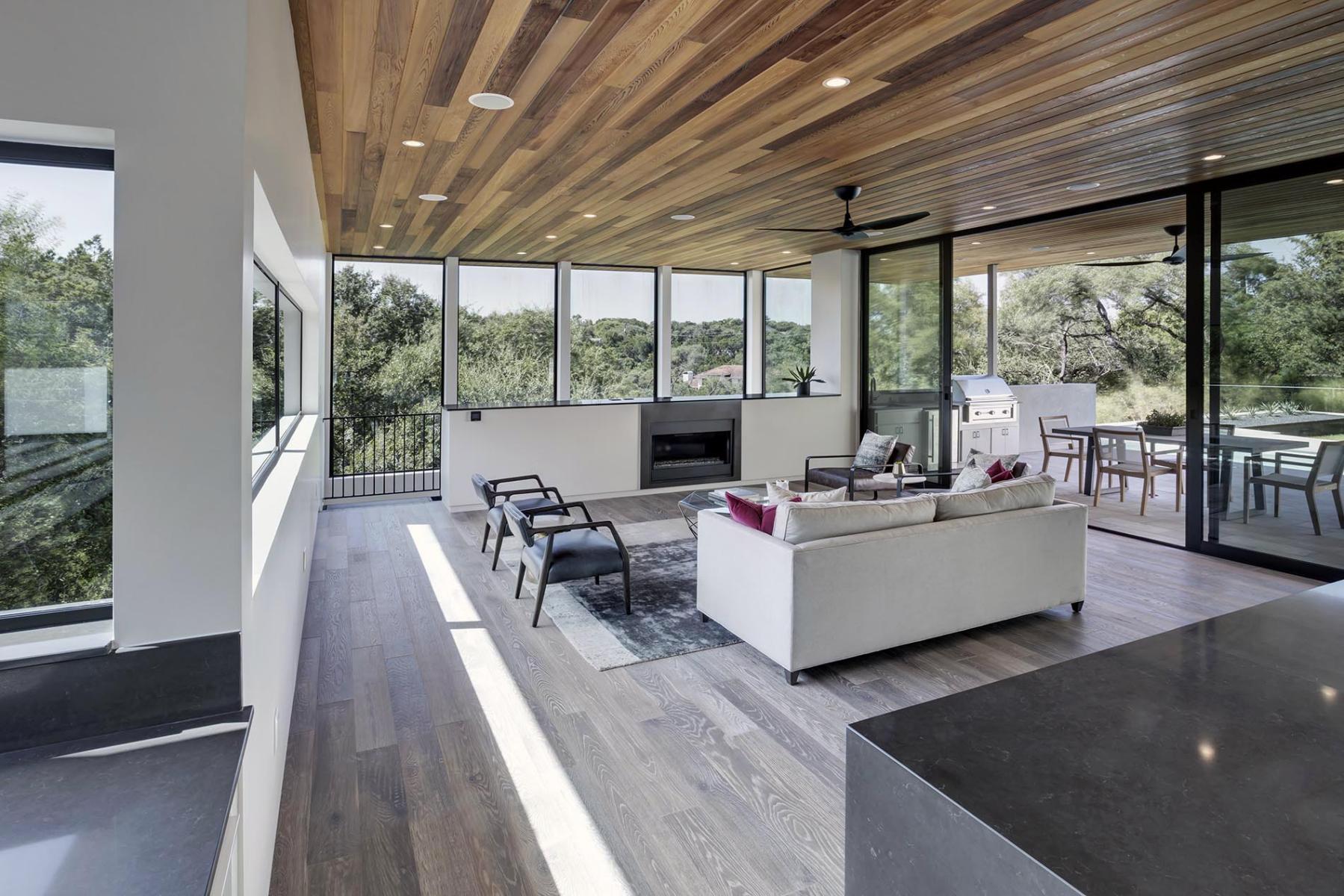 Bracketed Space House - Austin, TX | MF Architecture - 2016