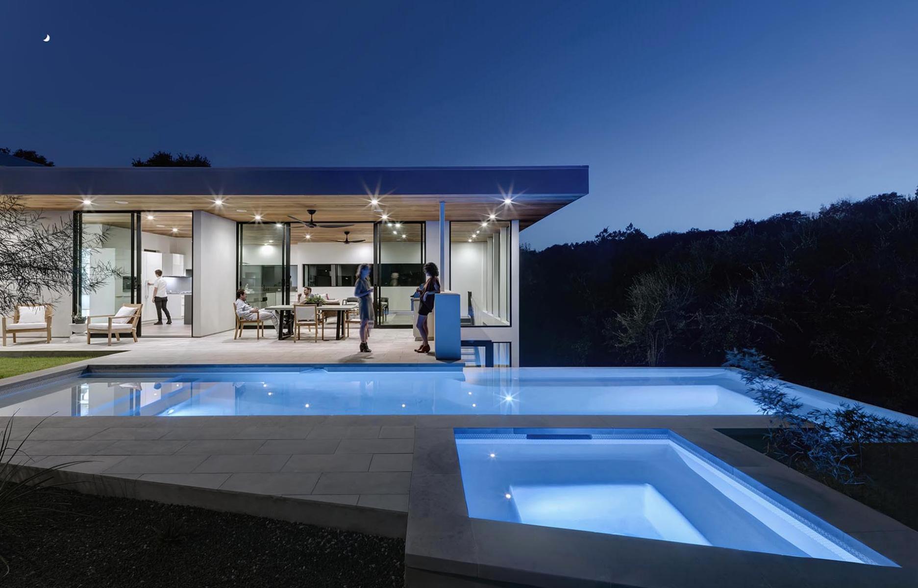Bracketed Space House - Austin, TX | MF Architecture - 2016