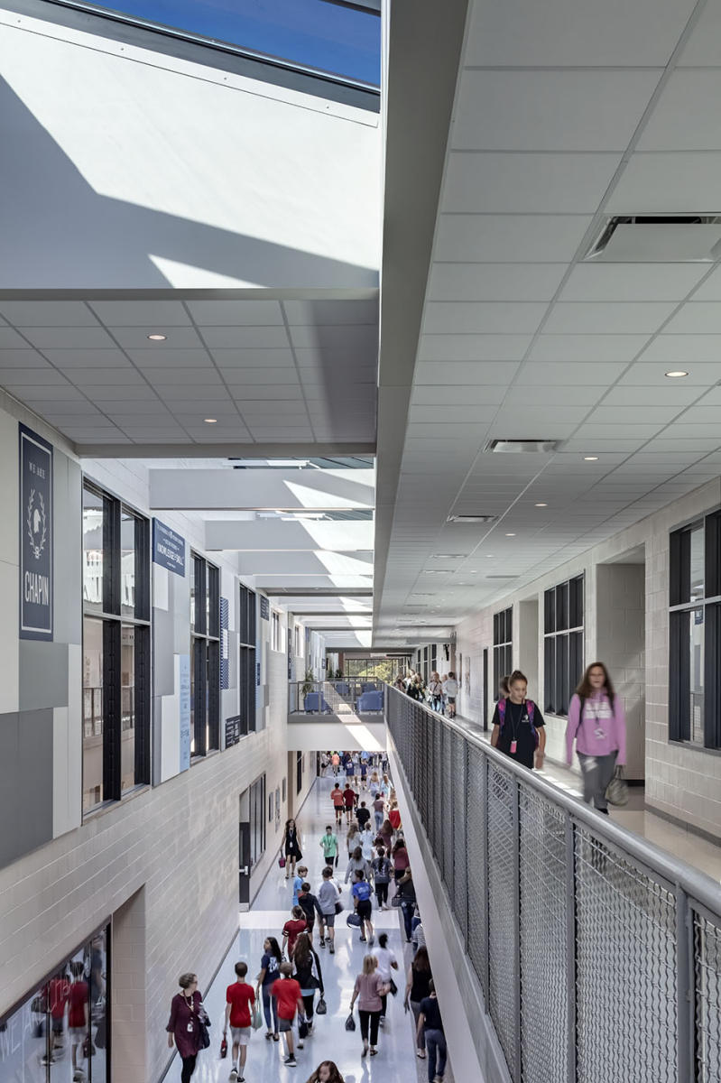 Middle School - Chapin, SC - 2018 | Perkins+Will with/Quackenbush Architects