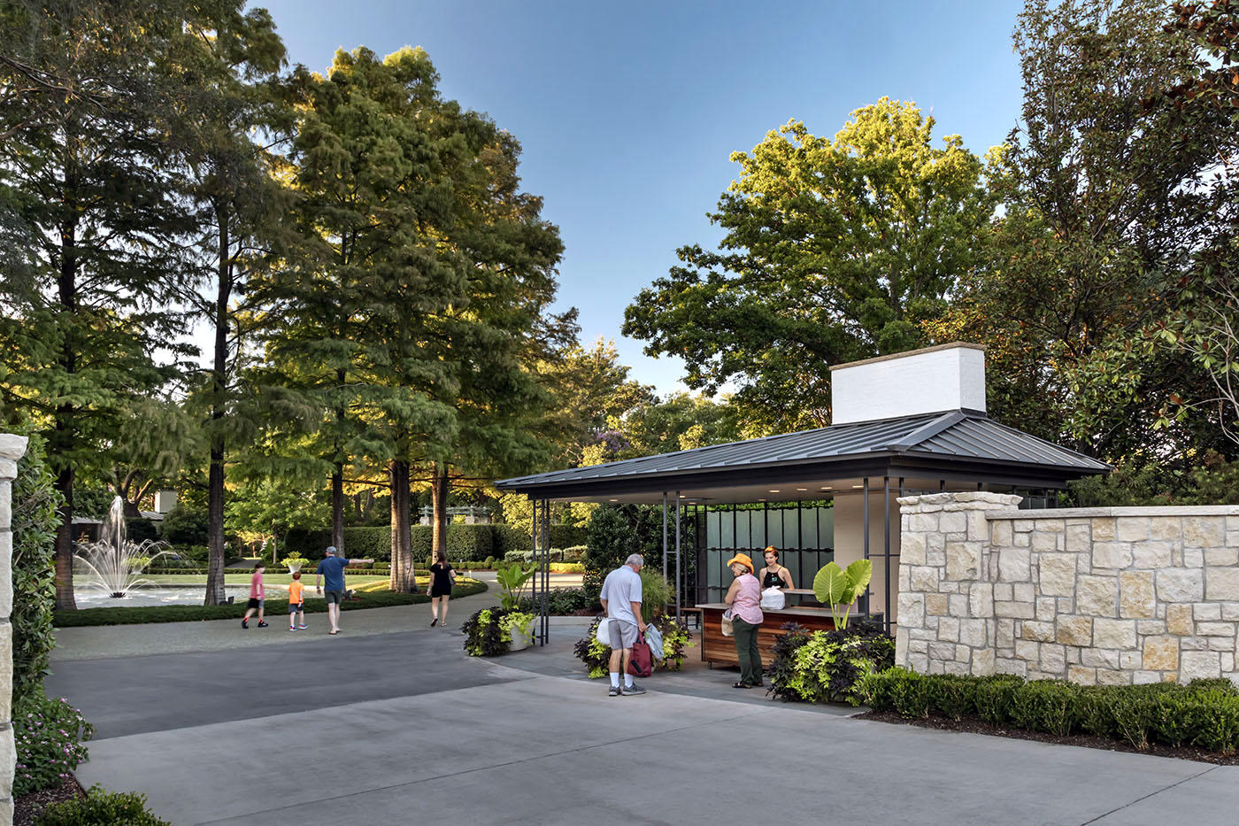 Camp Gatehouse - Dallas Arboretum - 2019 | SHM Architects