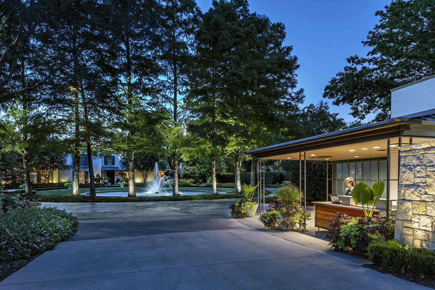 Camp Gatehouse - Dallas Arboretum - 2019 | SHM Architects