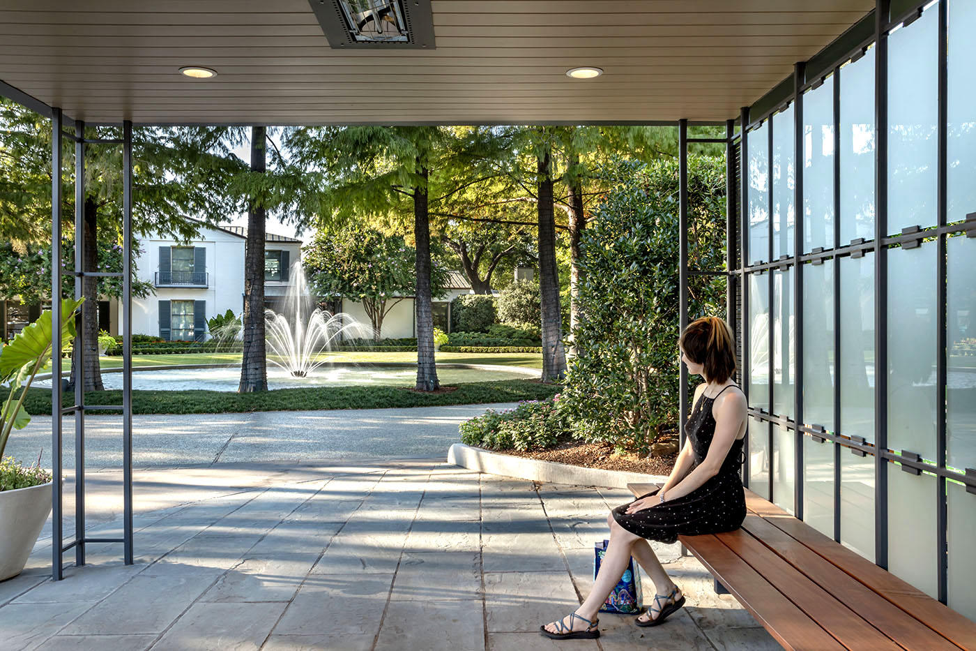 Camp Gatehouse - Dallas Arboretum - 2019 | SHM Architects