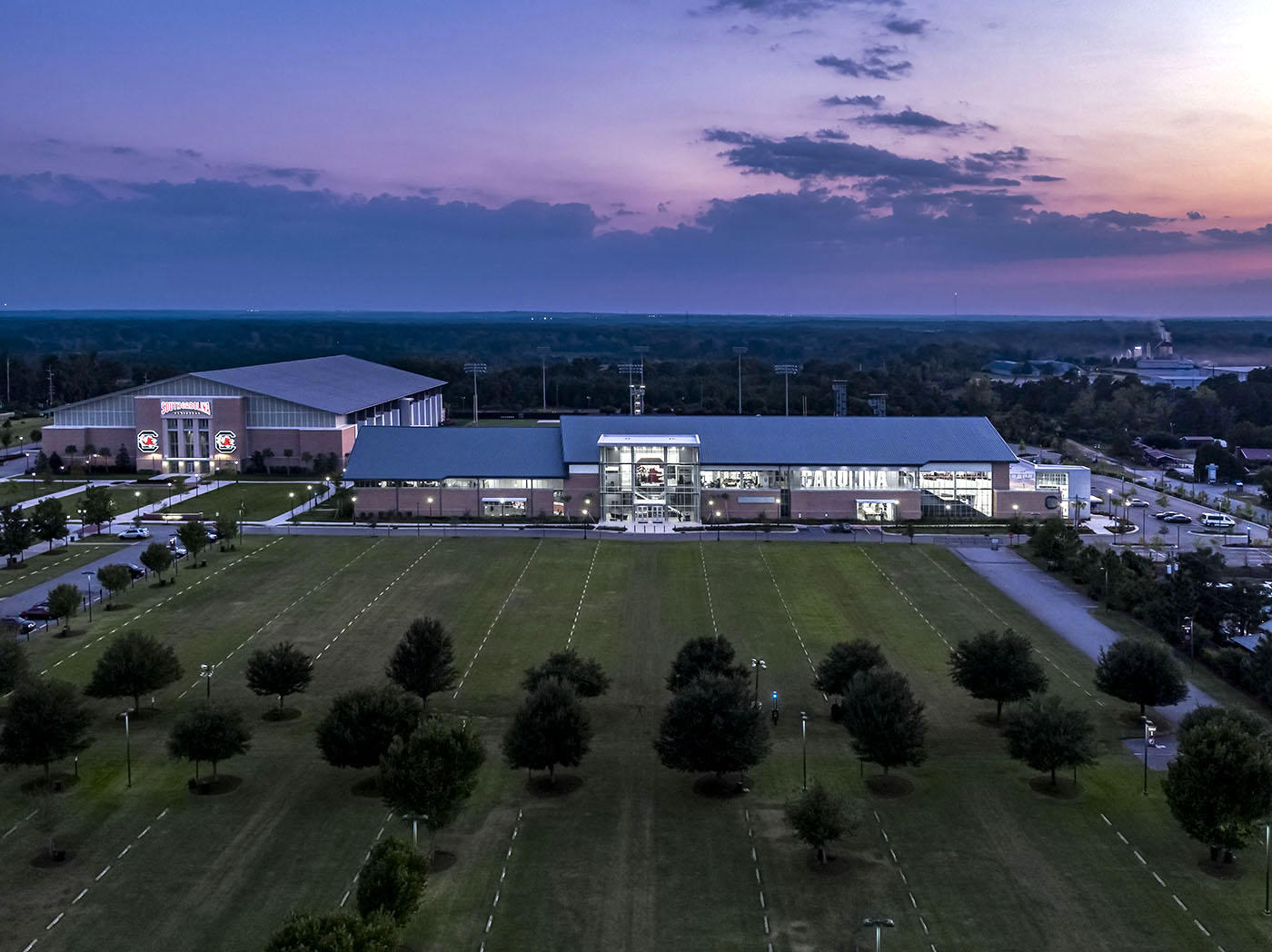 University of South Carolina Football Operations | Quackenbush Architects with Genslet