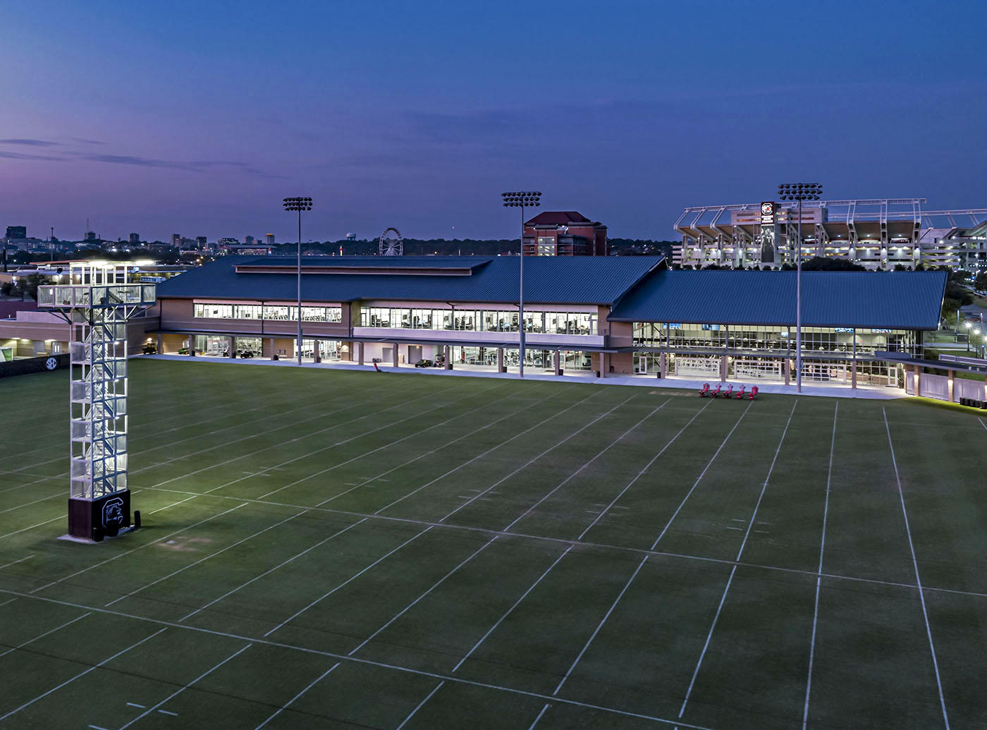 University of South Carolina Football Operations | Quackenbush Architects with Genslet