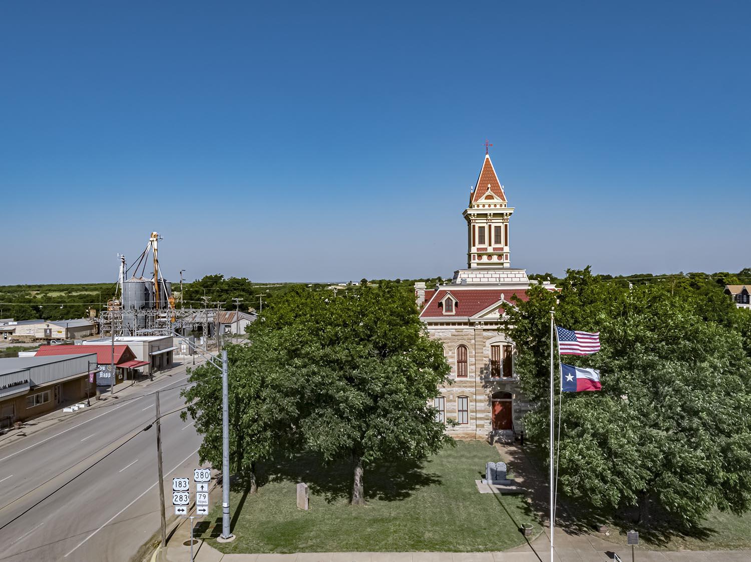 Throckmorton County Courthouse - 1890 | 
Throckmorton, Texas