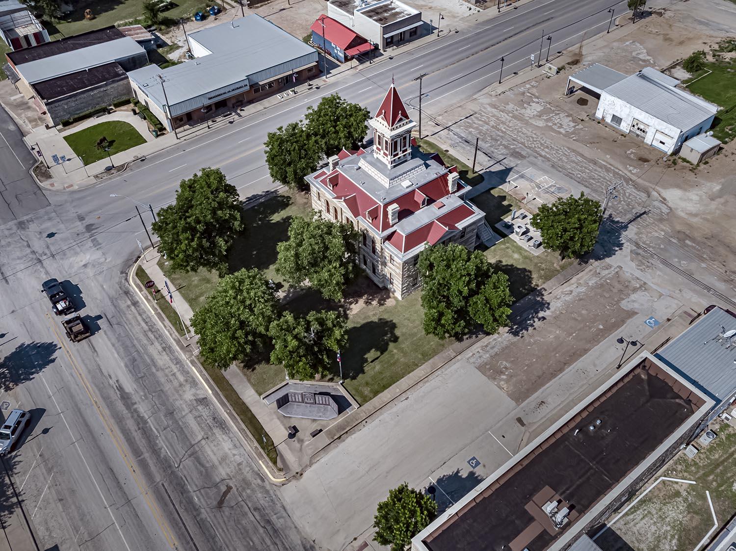 Throckmorton County Courthouse - 1890 | 
Throckmorton, Texas